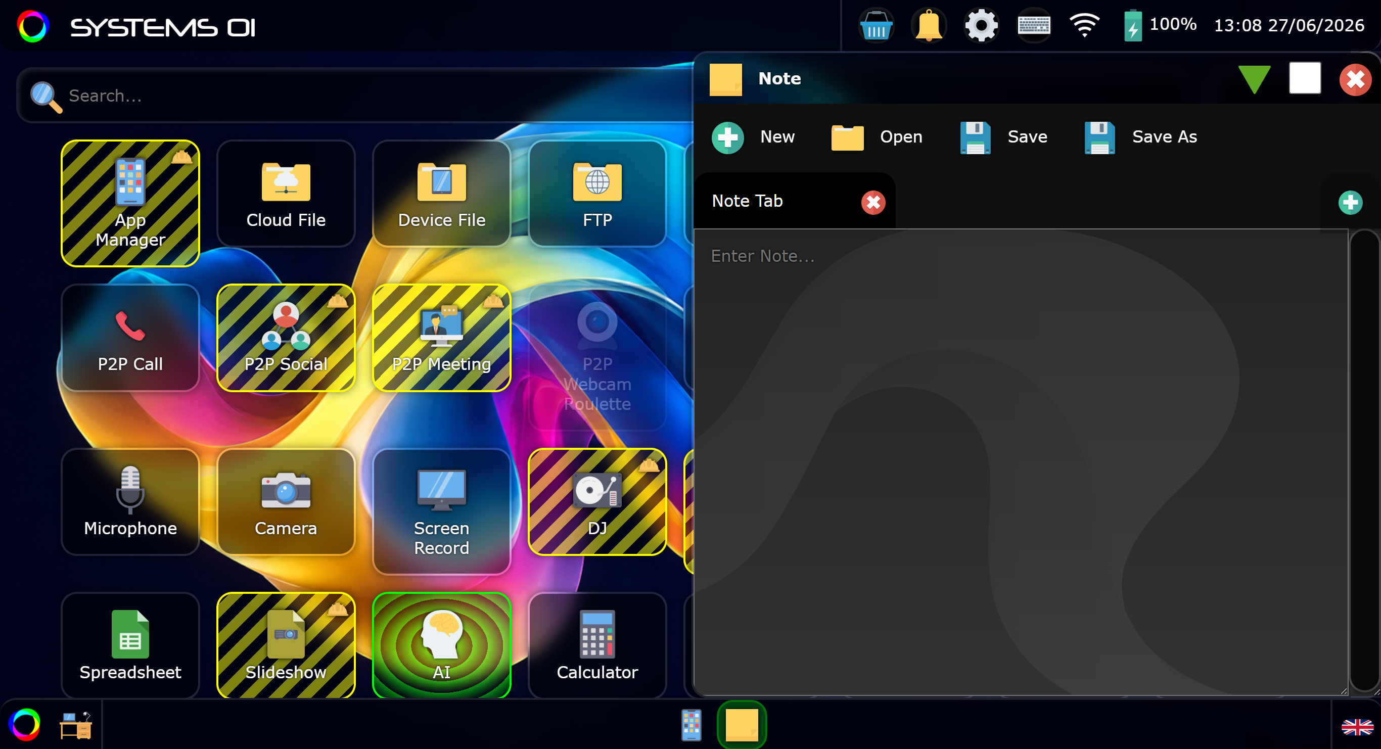 Web Desktop